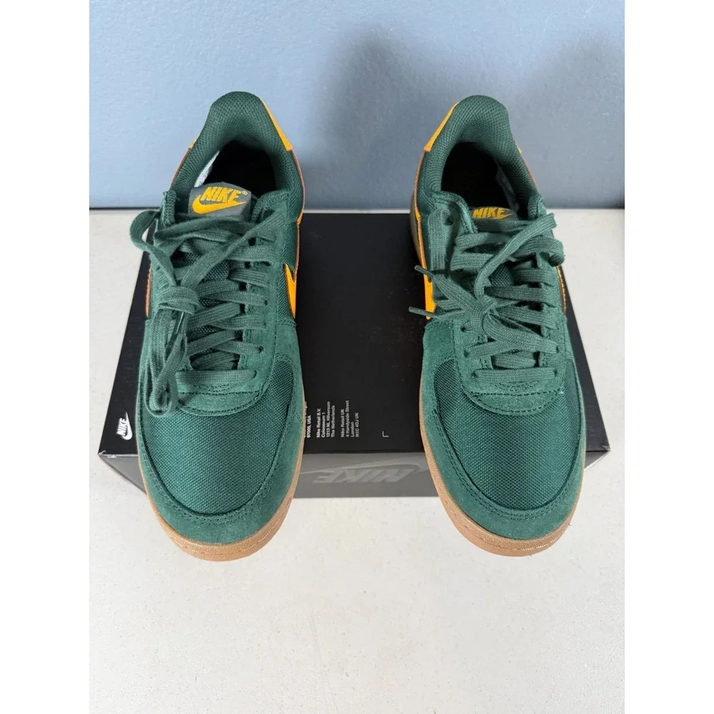 Nike Field General Pro Green & Gold Sneakers Men's‎ Size 8.5